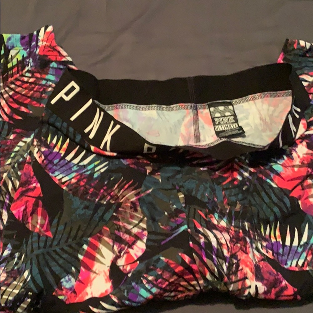 Pink Victoria Secret capris